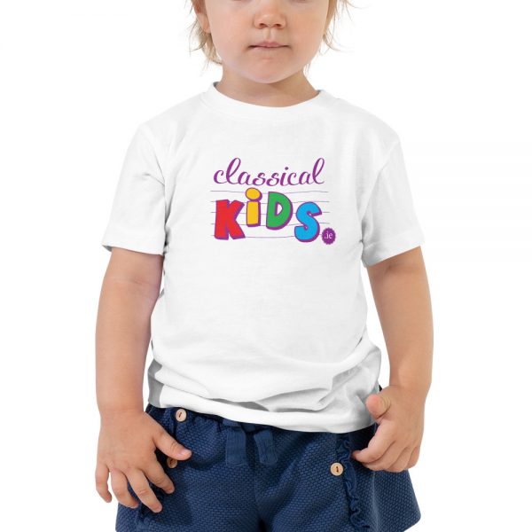 'Classical Kids' Toddler Short Sleeve Tee - Image 2